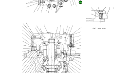 Сиденье 2953801680 Komatsu