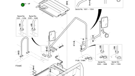 Крышка аккумулятора в сборе 621-02497G Komatsu