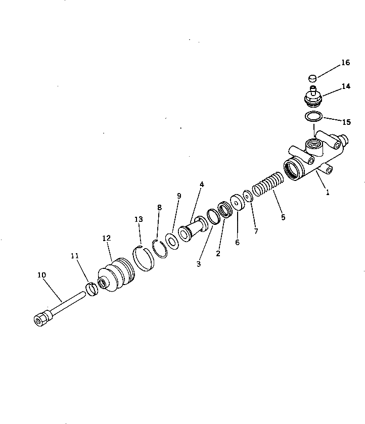 P-образная манжета 273-43-13250 Komatsu