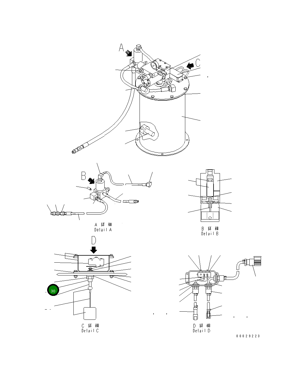 Шпилька LI271654 Komatsu