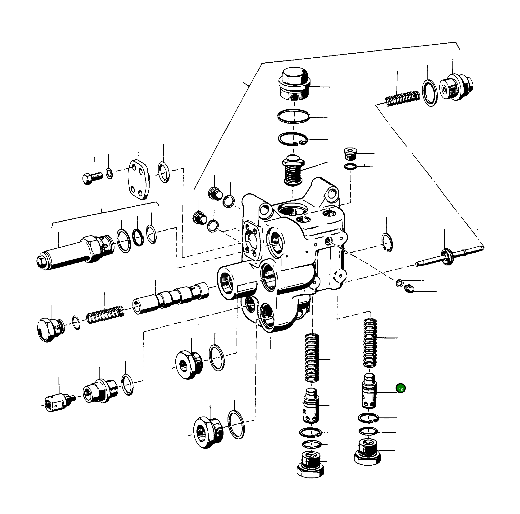 Клапан 2948489M91 Komatsu