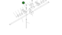 Гайка 1238627H1 Komatsu