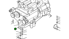 Задняя опорная штанга 1139 602 C1 Komatsu