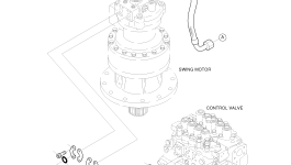 Шланг PF3/4-590L 2184-1124D72 Komatsu