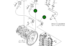 Шланг 990MM 20Y-62-43810 Komatsu