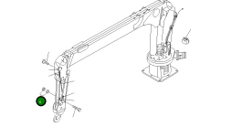 Гайка UN721111080 Komatsu