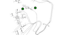 Шланг 1300MM 20Y-62-25622 Komatsu
