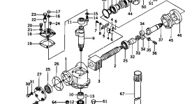 Сиденье 232-40-13153 Komatsu