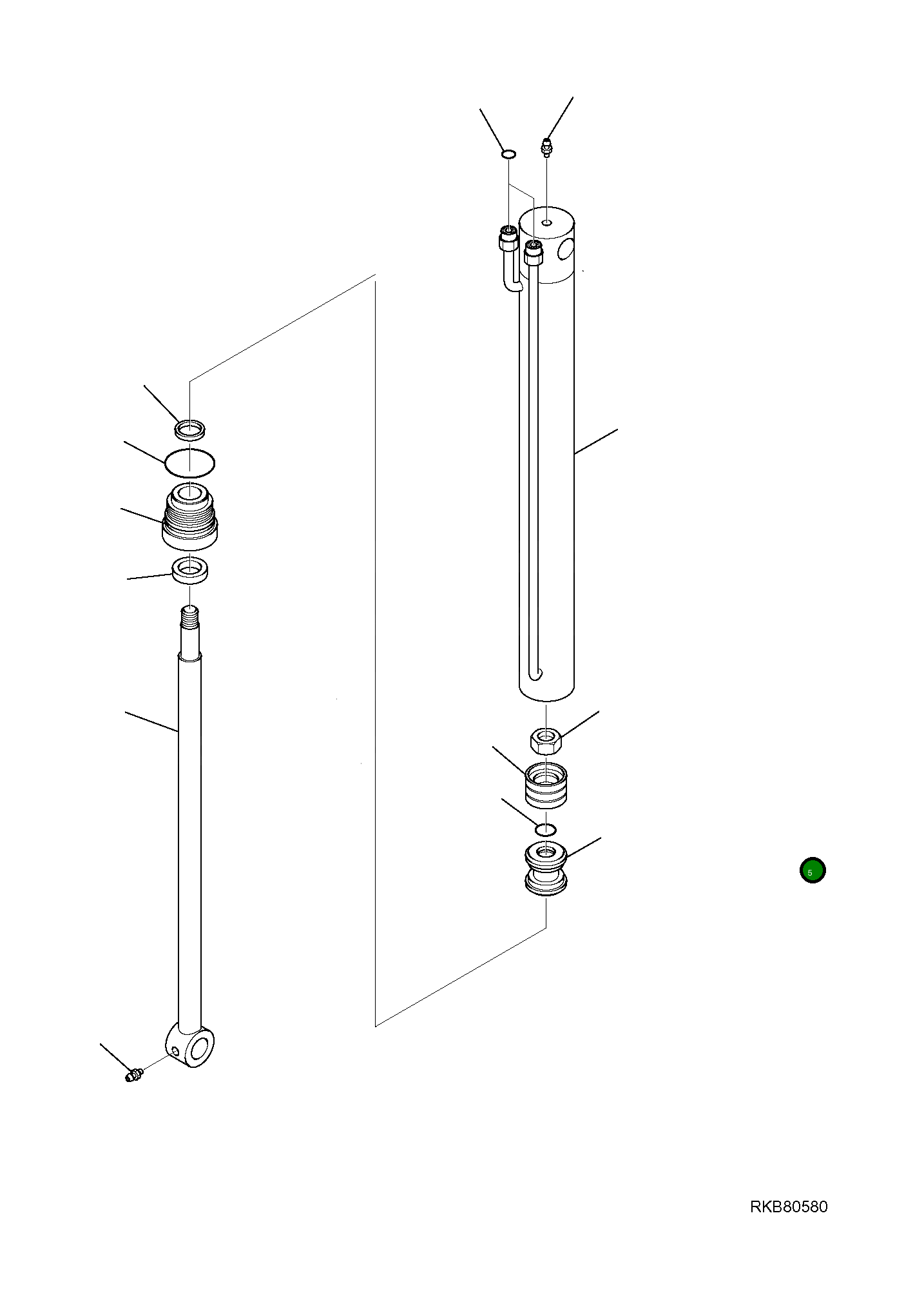 Гайка 801713213 Komatsu