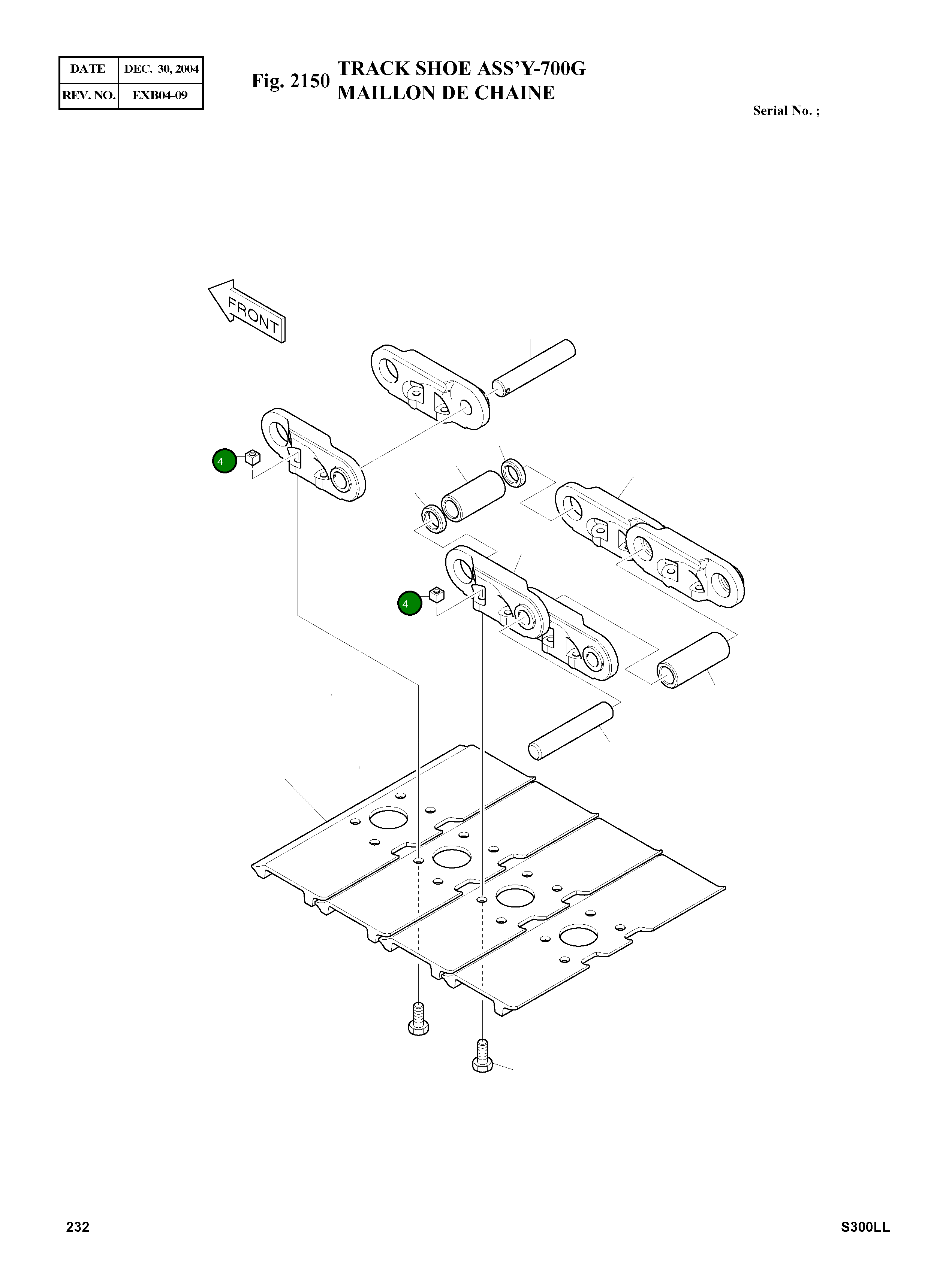 Гайка M20X1.5 2121-6040 Komatsu