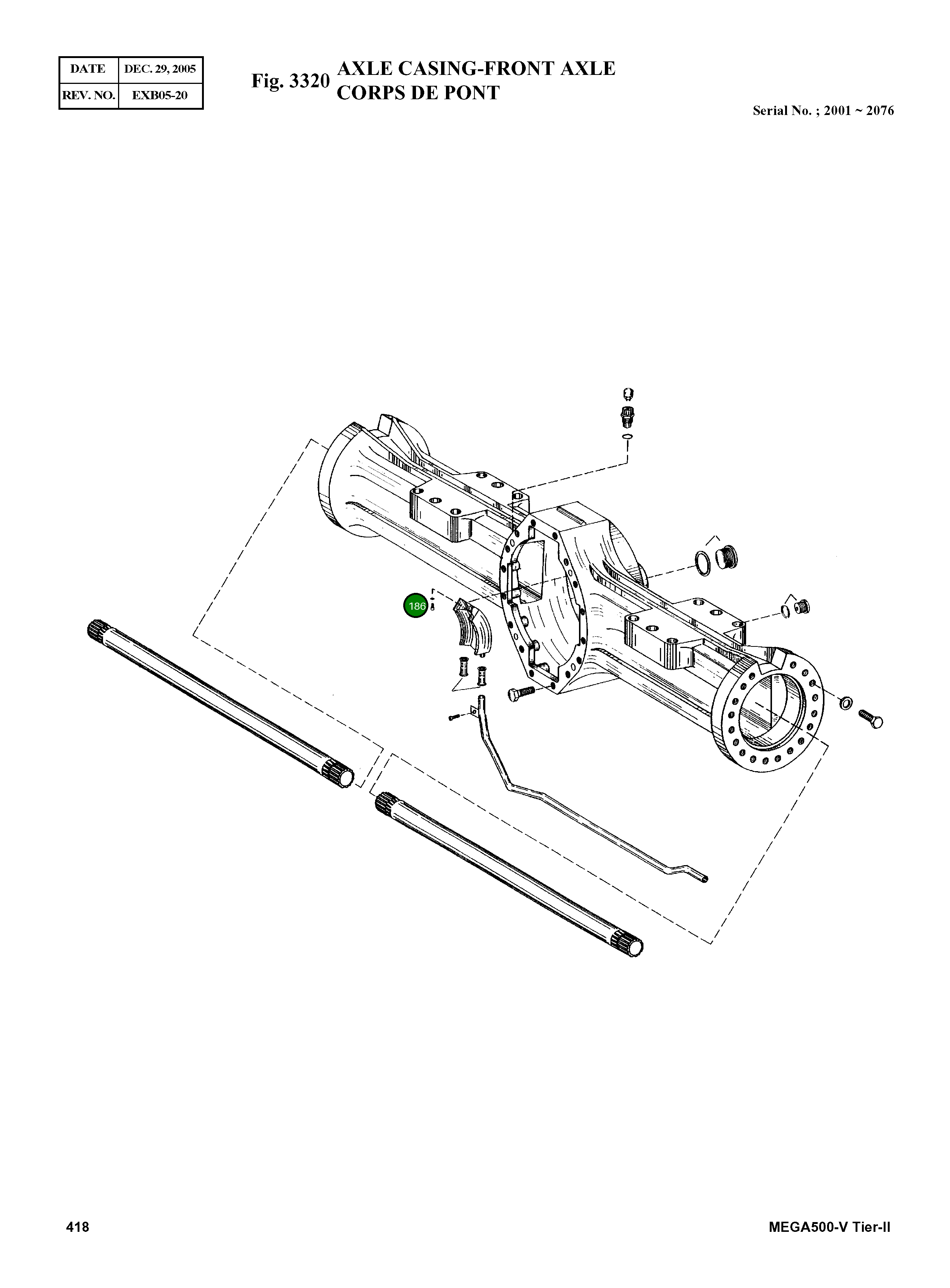 Шайба 0630 001 010 Komatsu