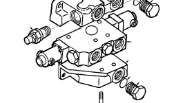 Гайка шестигранная - 7/16NC 271 500 Komatsu