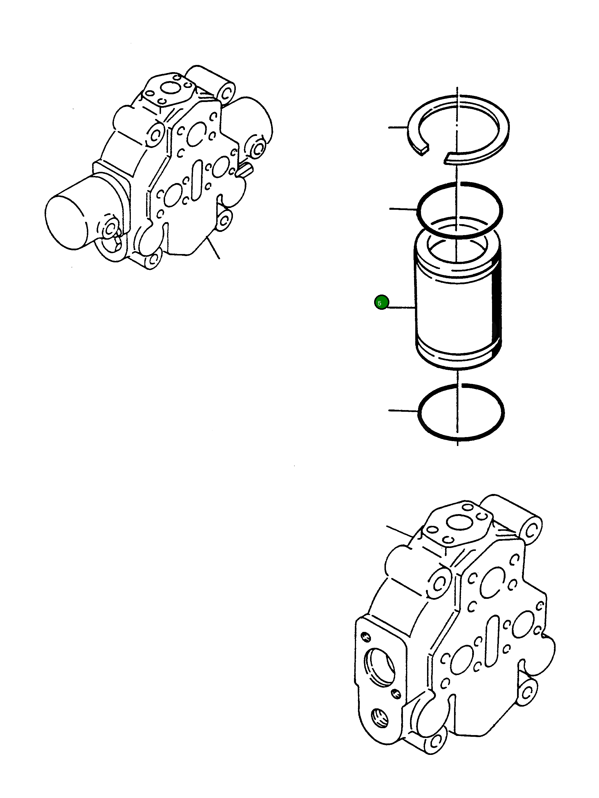Втулка 4910240M1 Komatsu