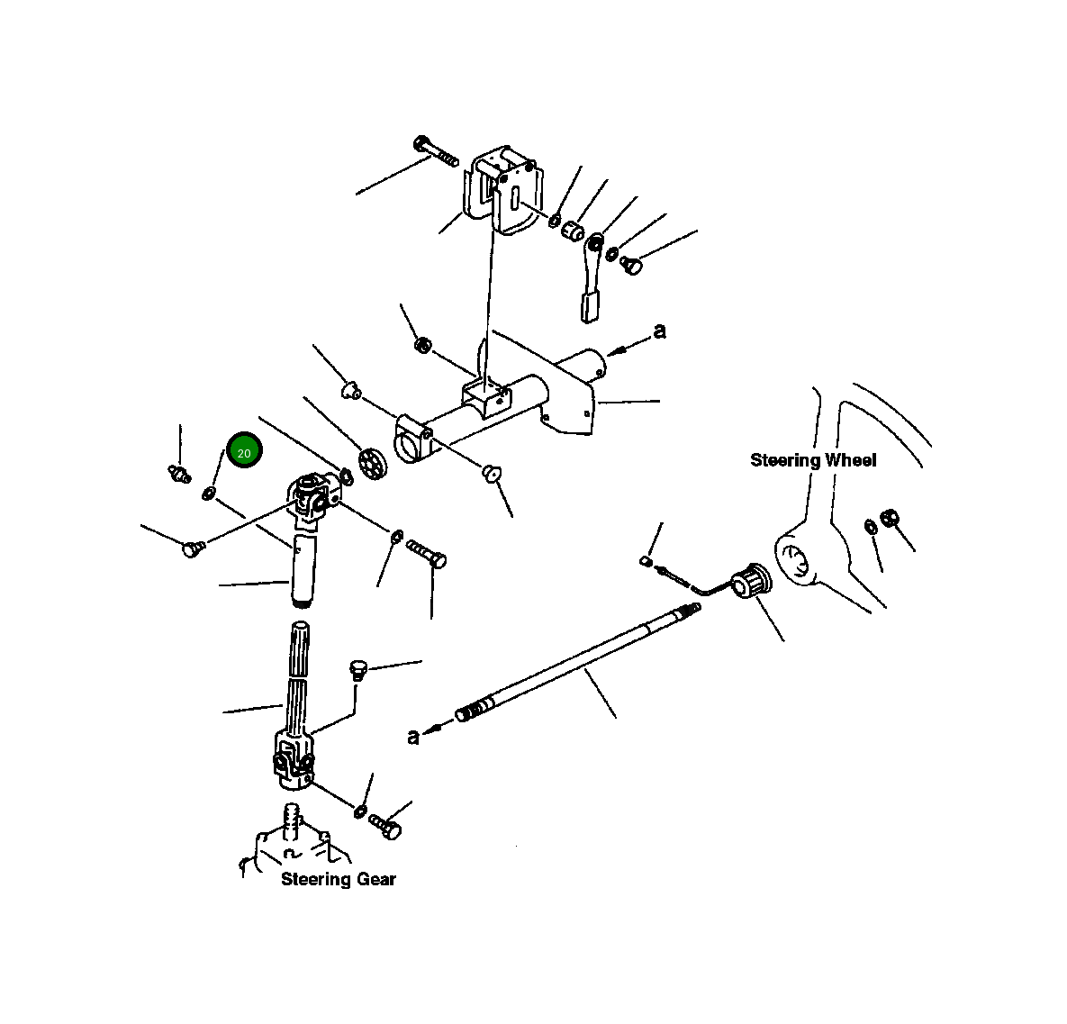 Шайба 01643-03623 Komatsu