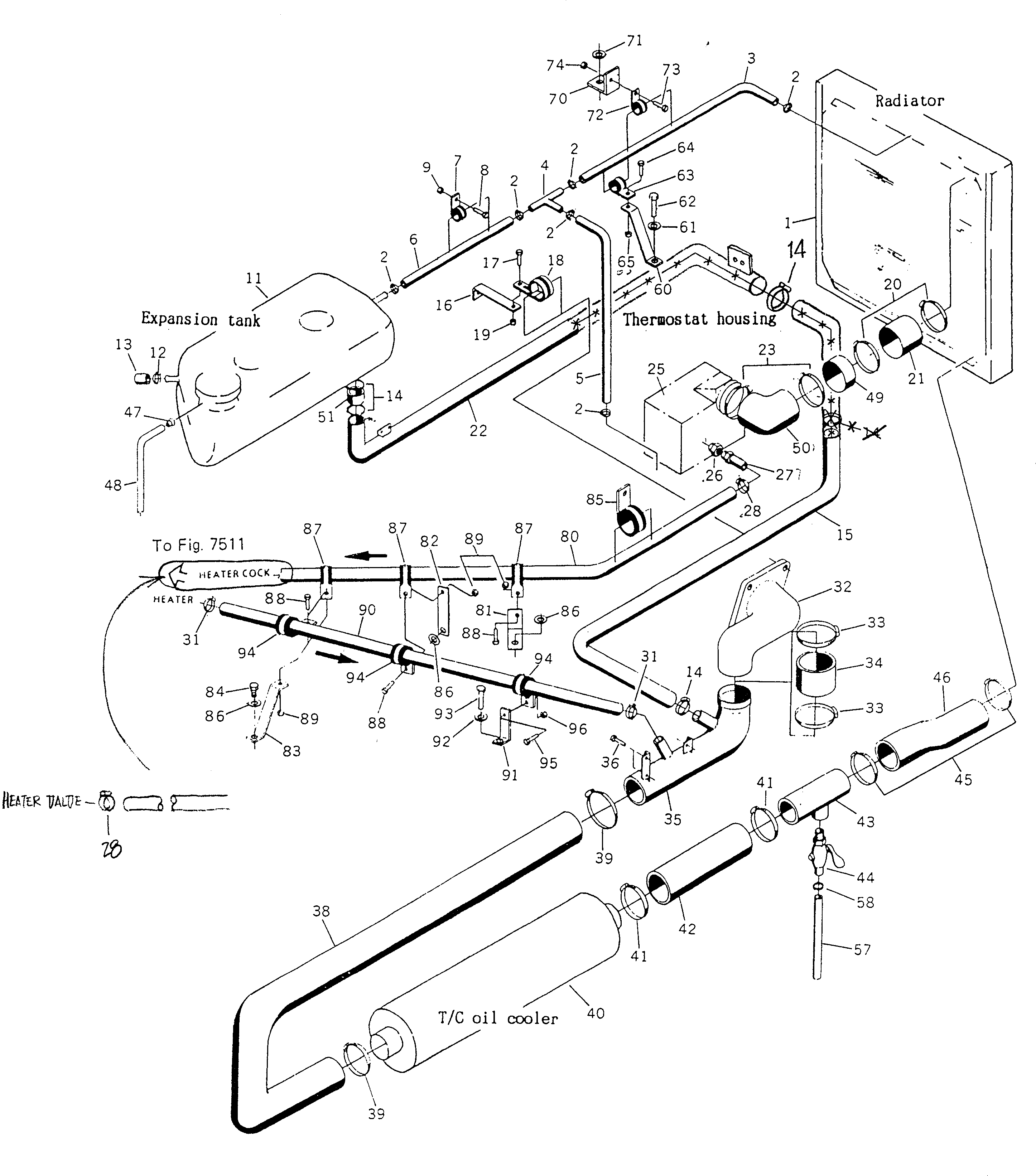 Резиновый патрубок BW151717 Komatsu