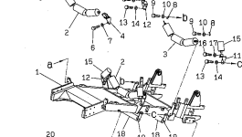 Ремень 262-97-51375 Komatsu