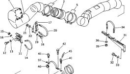 Кронштейн 581-35-35820 Komatsu