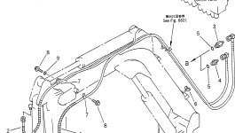 Шланг 21A-62-12620 Komatsu