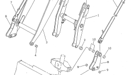 Втулка 416-70-11860 Komatsu