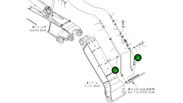 Хомут 20K-62-32710 Komatsu