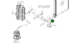 Сиденье 07283-54353 Komatsu
