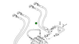 Шланг PF3/4-1650L 2184-1250D83 Komatsu