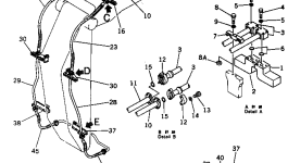 Трубка 209-62-17461 Komatsu