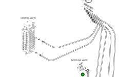 Шланг PF1/4-2700L 2184-1046D85 Komatsu