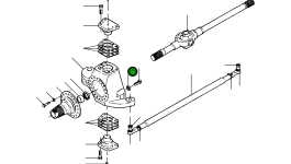 Гайка 132 787 H1 Komatsu
