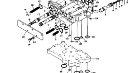 Поршень 287-13-16730 Komatsu