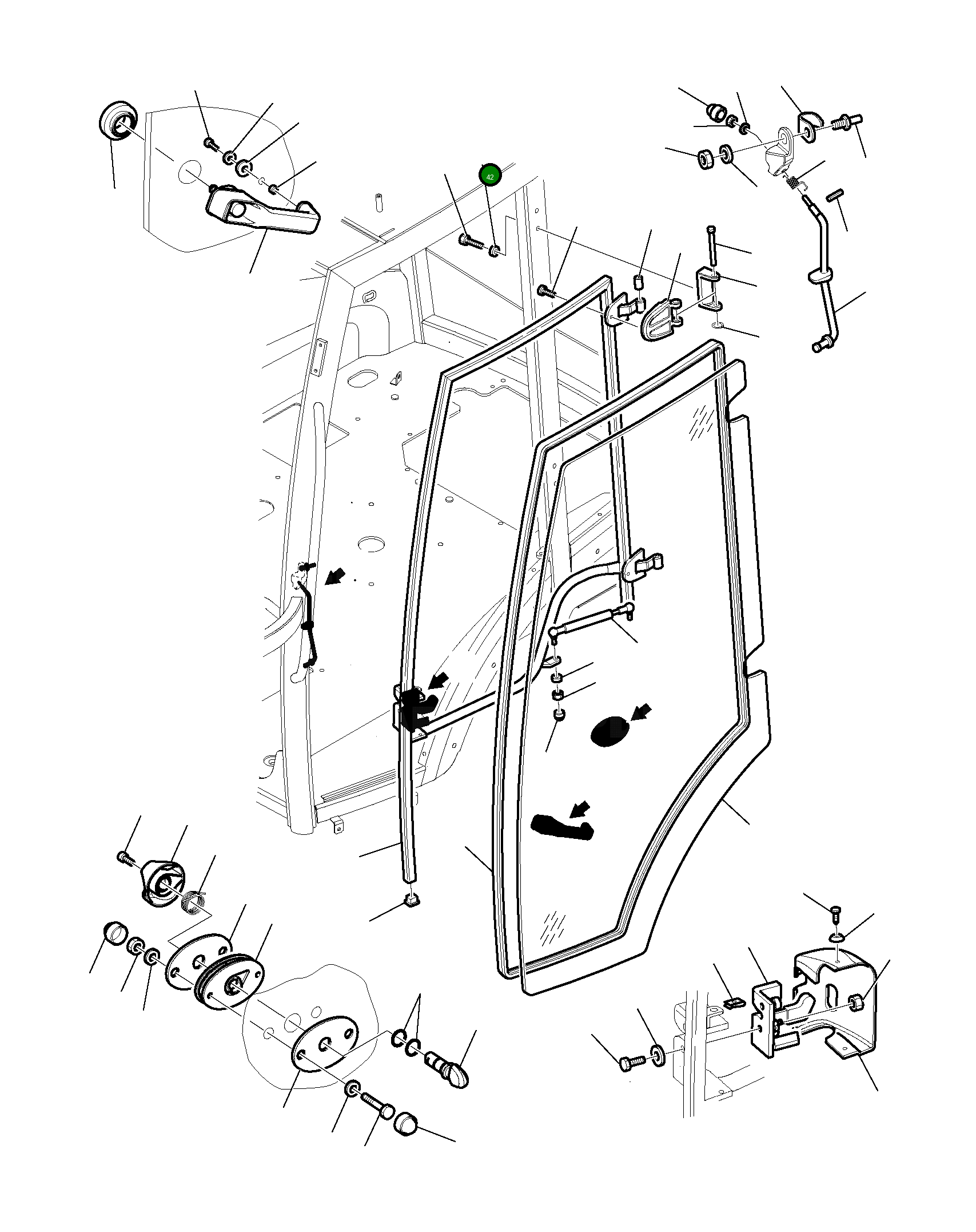 Шайба 42N-54-17290 Komatsu