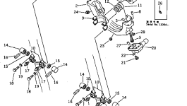 Механизм подъёма отвала в сборе 234-71-00018 Komatsu