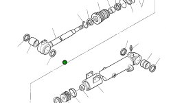 Шток 3F3087052 Komatsu