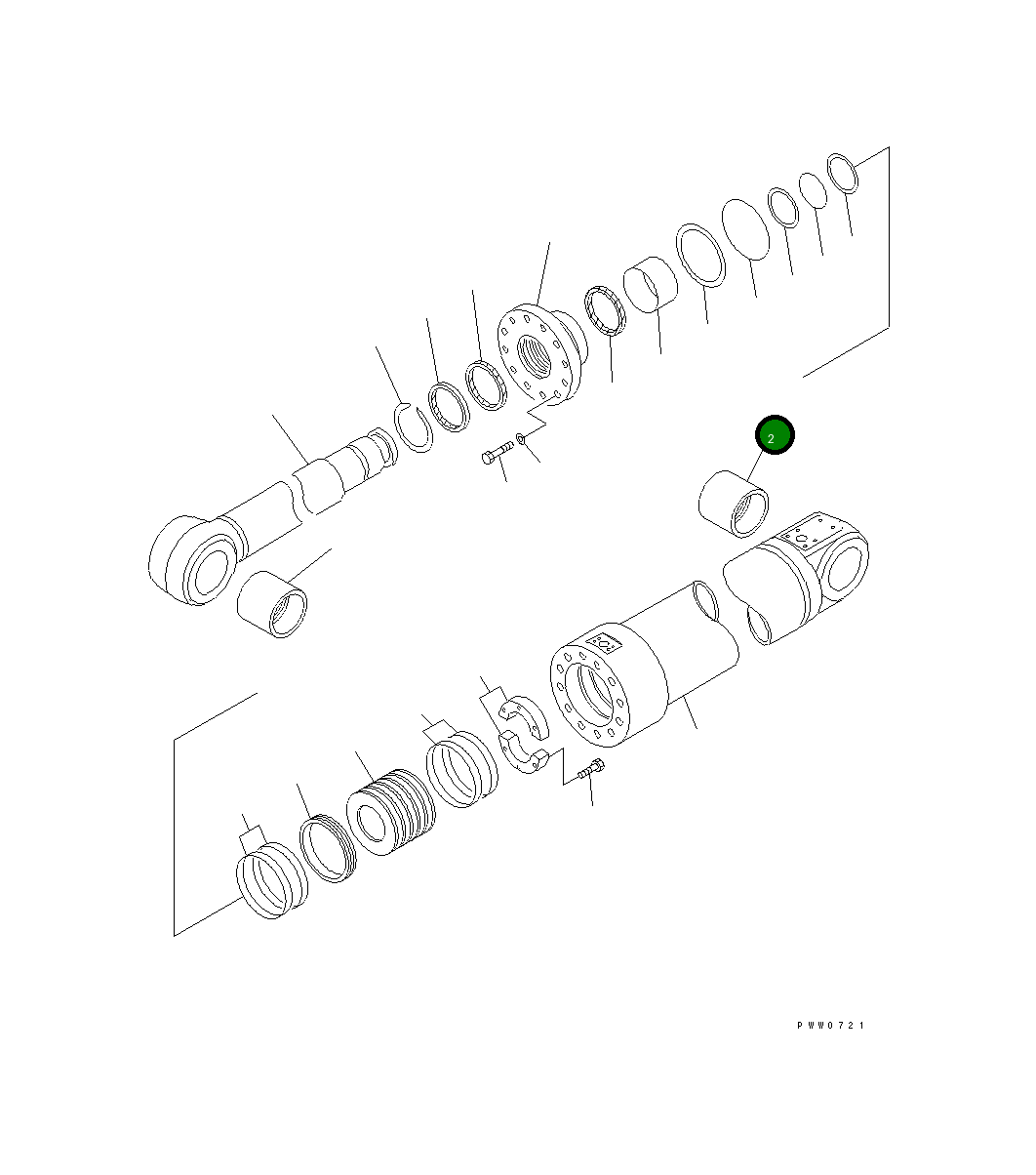 Втулка 42C-70-11321 Komatsu