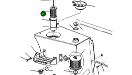 Фильтр картриджный 2938-60-1240 Komatsu