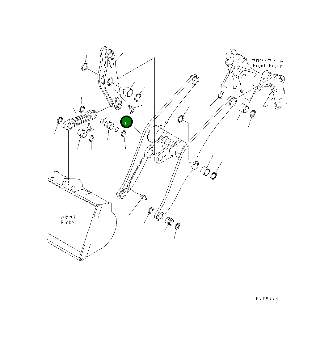 Сварной блок 419-S95-2810 Komatsu