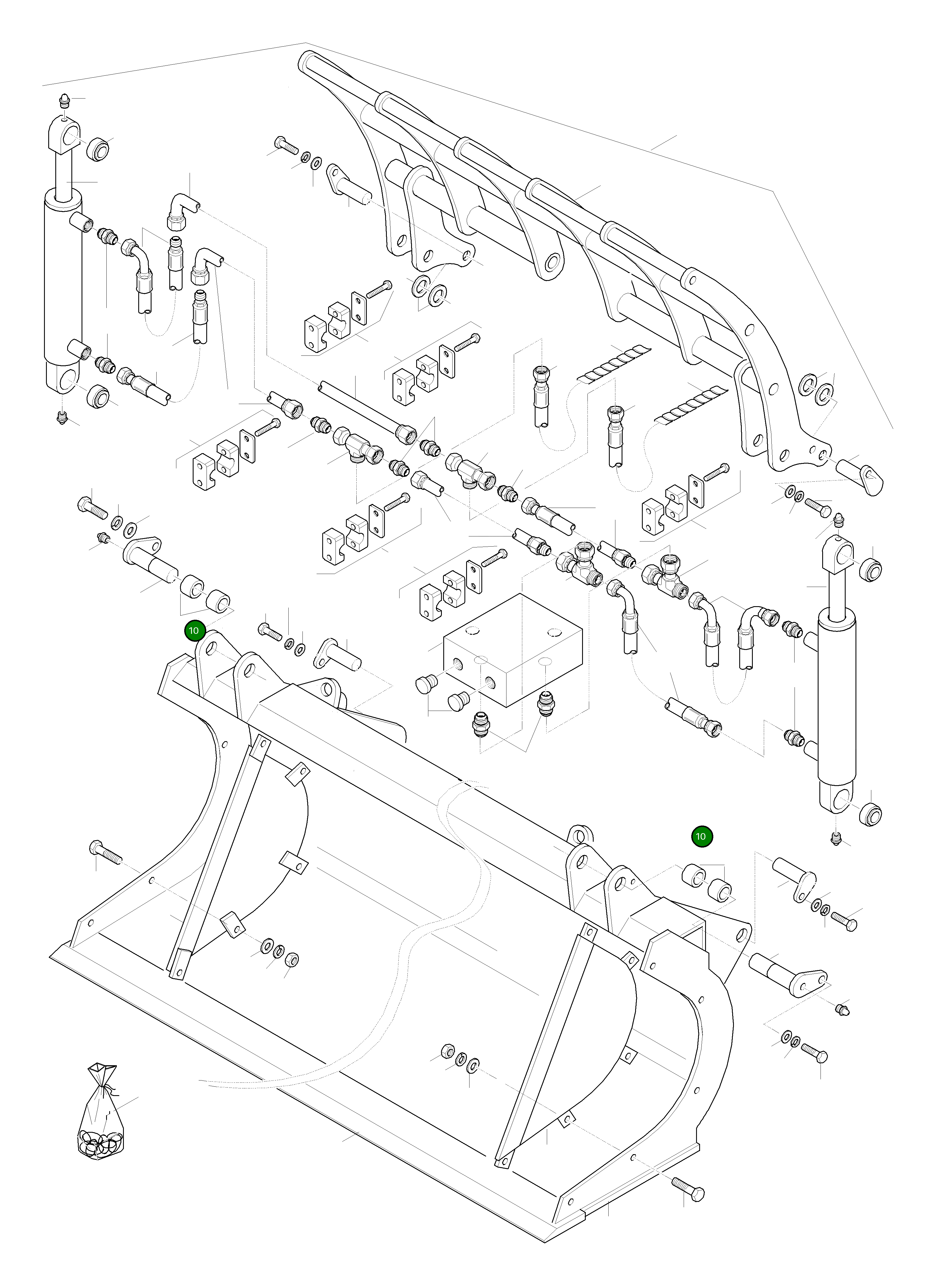 Втулка 42U-70-H0P17 Komatsu