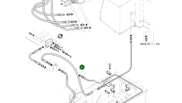 Шланг PF1/4-720 2184-1045D66 Komatsu