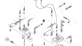 Шланг в сборе DN 12x860 510 949 98 Komatsu