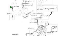 Шланг PF1/4-1700L 2184-1052D45 Komatsu