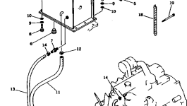 Топливный бак 1-16150-1112 Komatsu