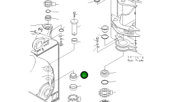 Втулка 42C-46-13181 Komatsu