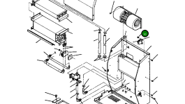 Гайка, 10-32 EF 3 507 Komatsu
