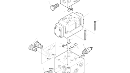 Комплект уплотнений K9000454 Komatsu