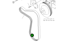 Ремень 6732-82-3480 Komatsu