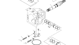 Роликовый подшипник 9001370-0011 Komatsu