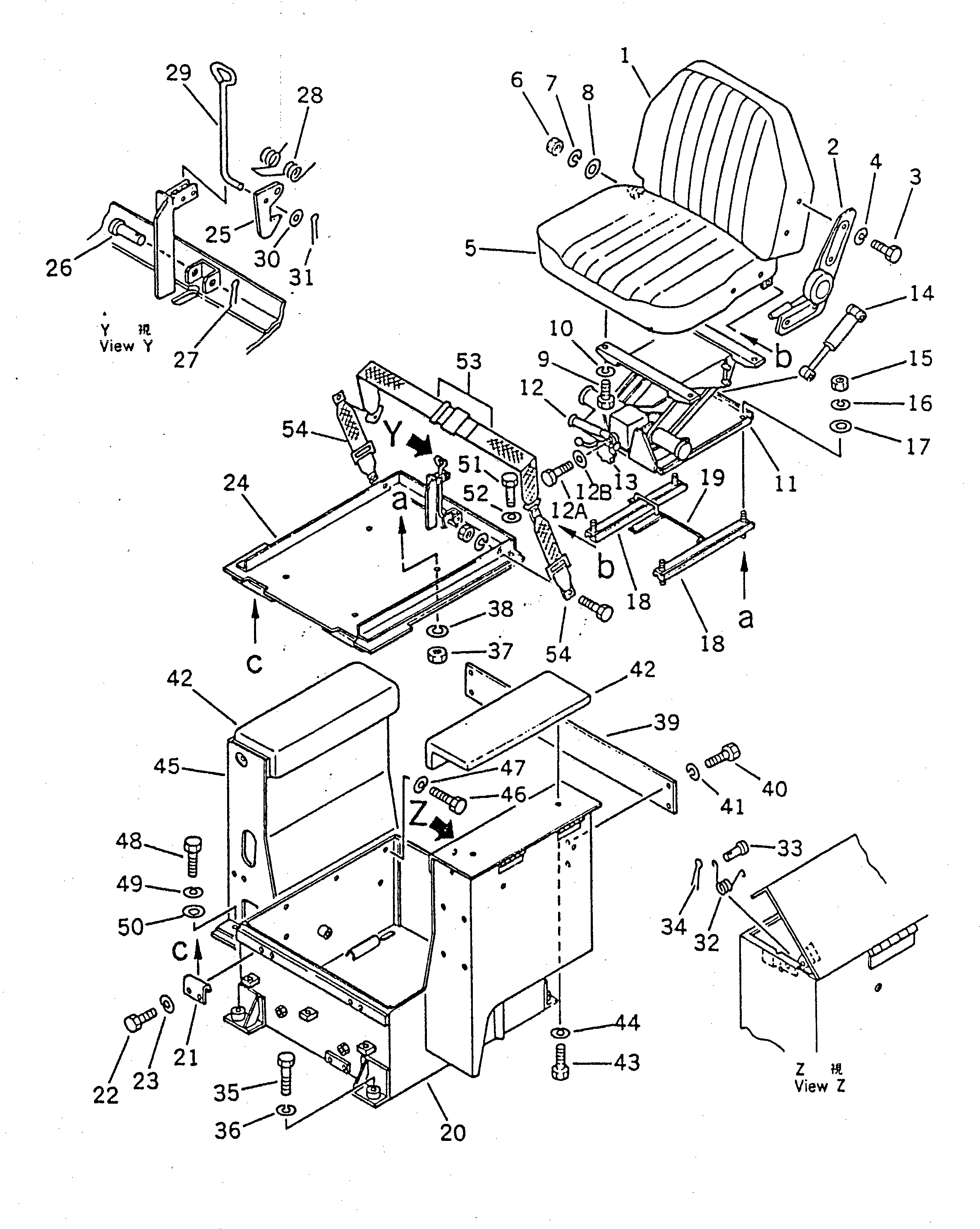 Корпус аккумулятора в сборе 178-57-00011 Komatsu