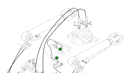 Шаровой клапан 42Y-43-H8A10 Komatsu