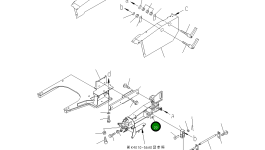 Втулка 42C-40-12421 Komatsu