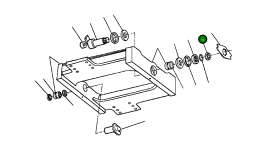 Гайка, 3 3/4NF - SPECIAL 213 649 H1 Komatsu